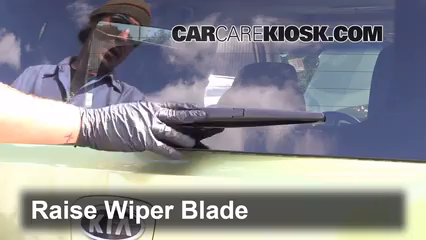 2011 Kia Soul Plus 2.0L 4 Cyl. Windshield Wiper Blade (Rear) Replace Wiper Blade